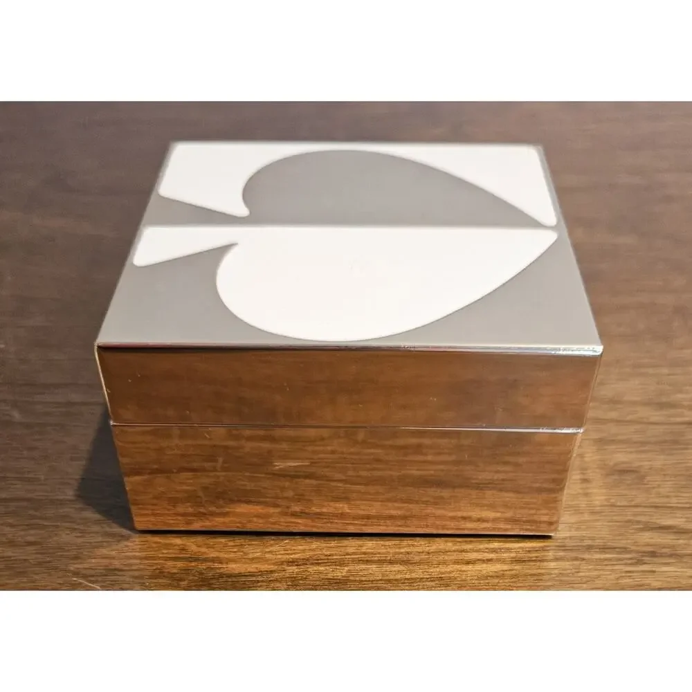 Kate Spade Branded Lenox Spade Street Keepsake Box Limited Edition